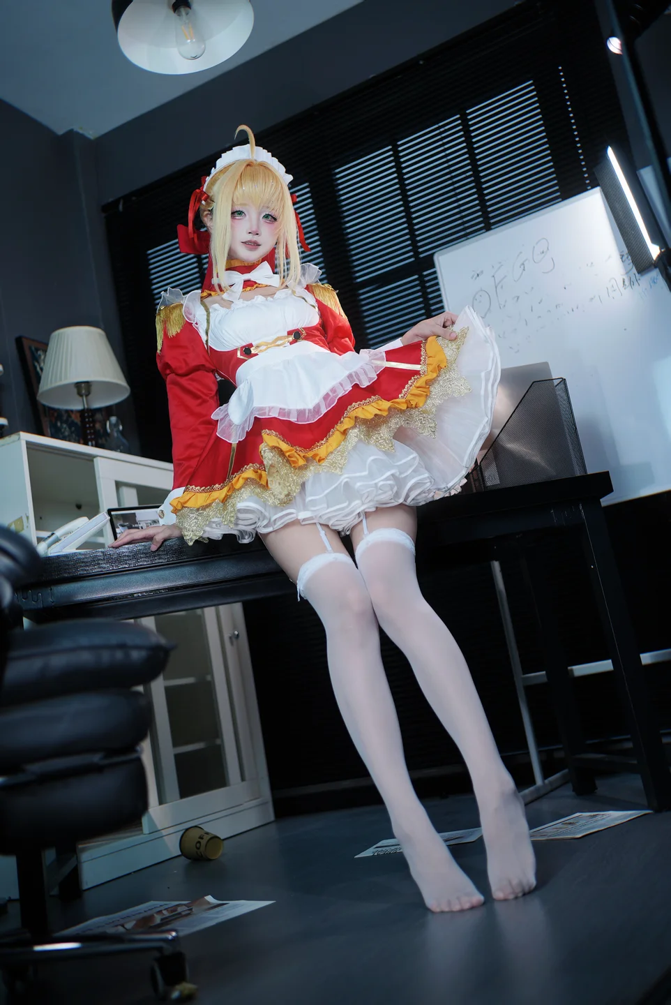 五更百鬼 - FGO：尼禄 女仆 [15P-166MB] tg@simisebaisi 【丝足阁】013.webp